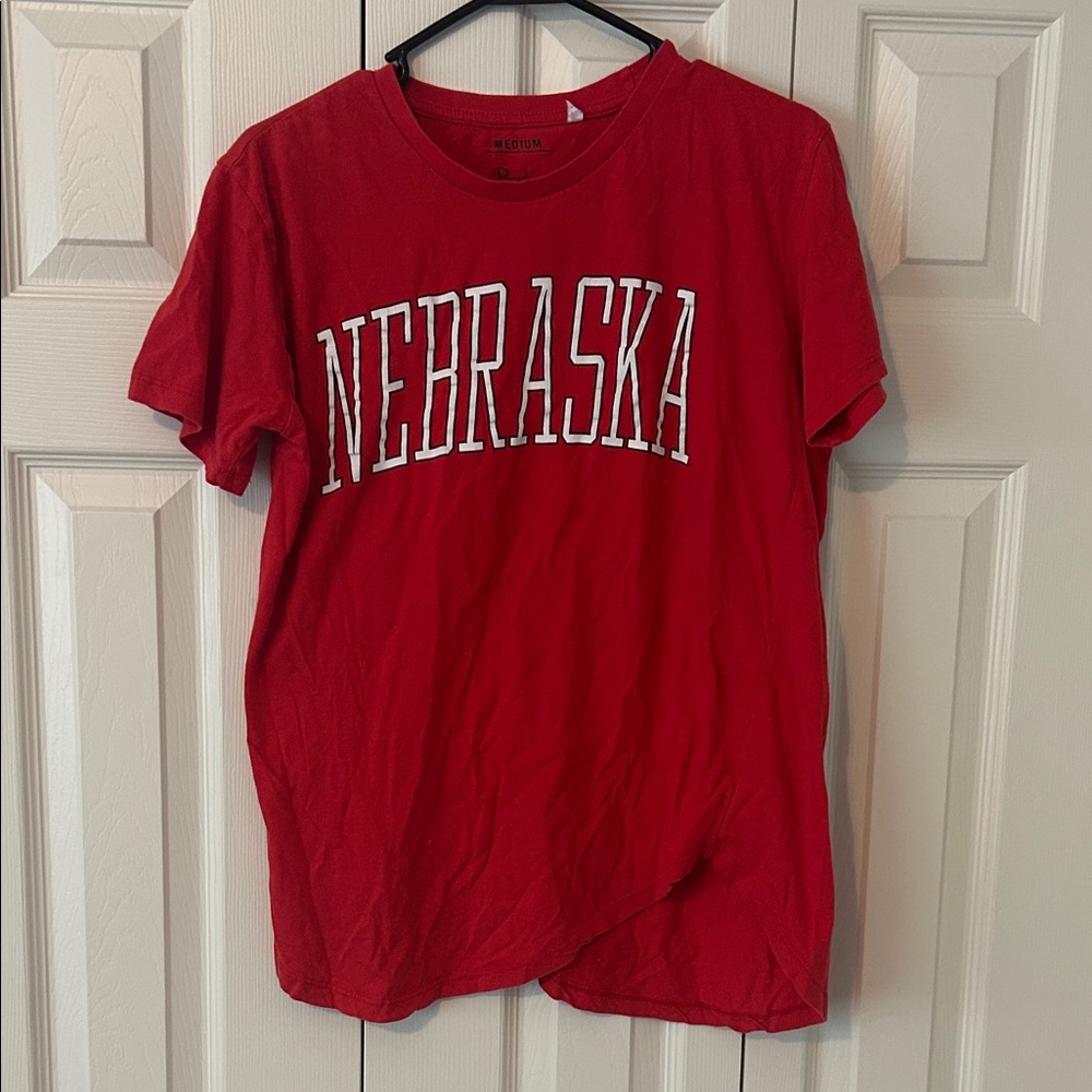 Nebraska Womens T Shirt Medium